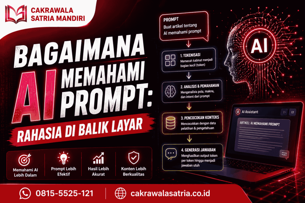 bagaimana AI memahami prompt