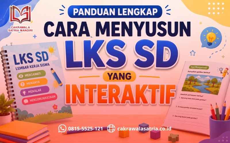 cara menyusun LKS SD