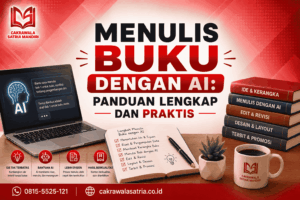 menulis buku dengan AI