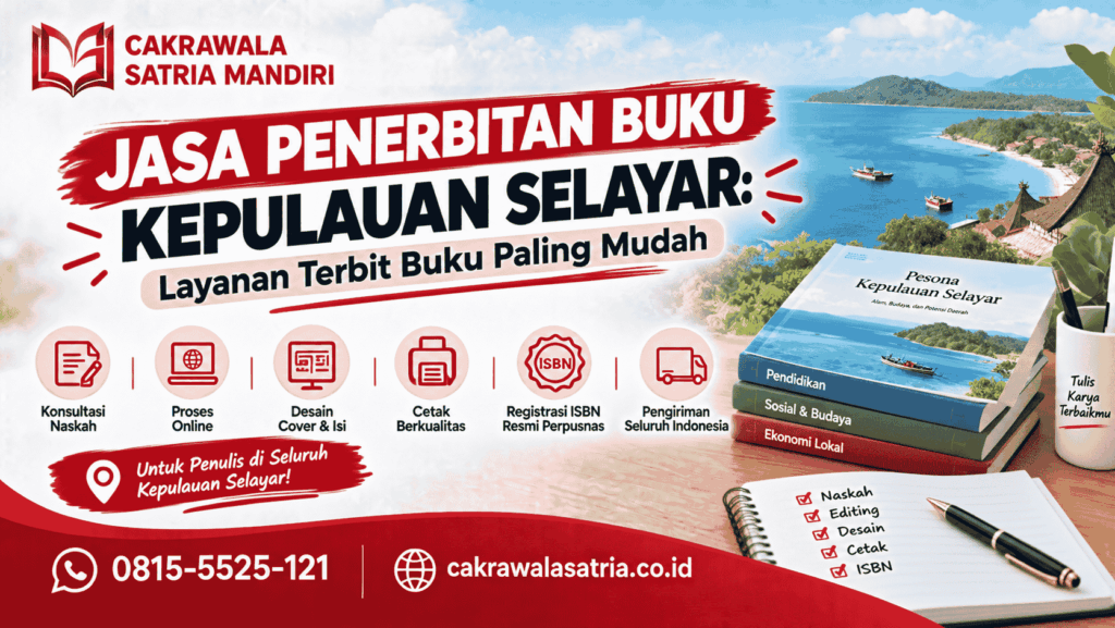jasa penerbitan buku kepulauan selayar