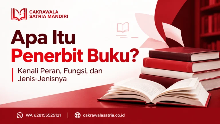 Apa Itu Penerbit Buku
