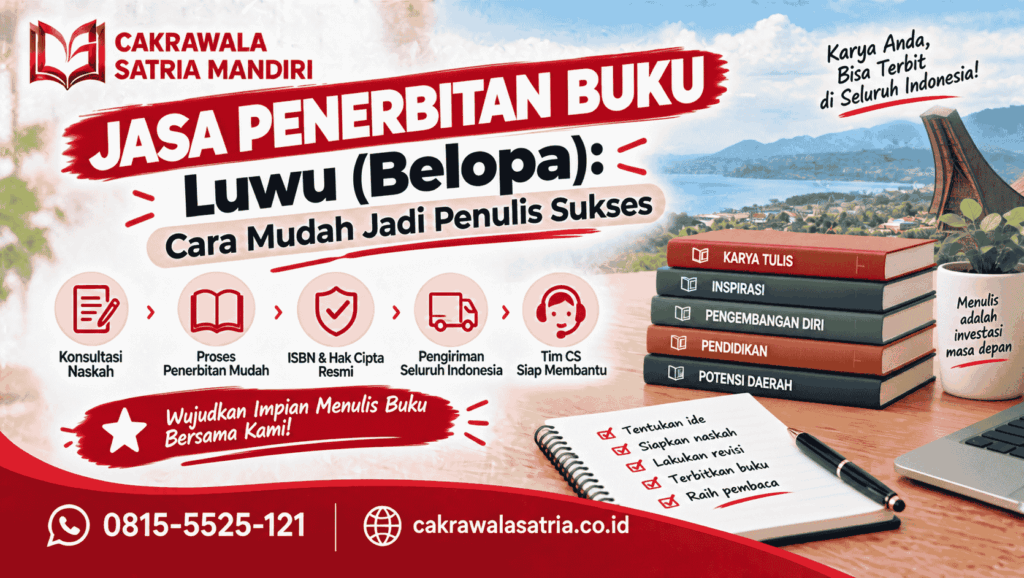 jasa penerbitan buku luwu